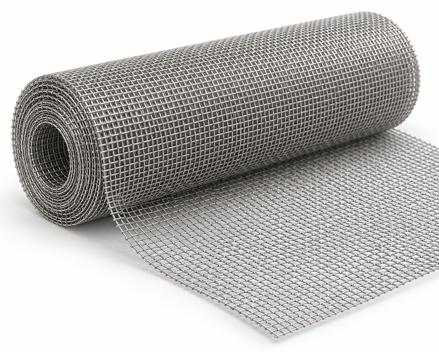 Illustration of stainless steel woven wire mesh for industrial screening